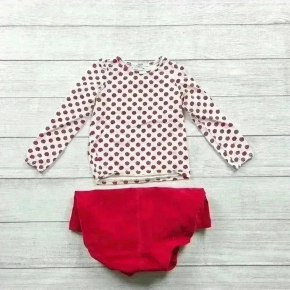 Max Studio Apple Skirtalls Outfit size 24 months - Picture 2 of 4